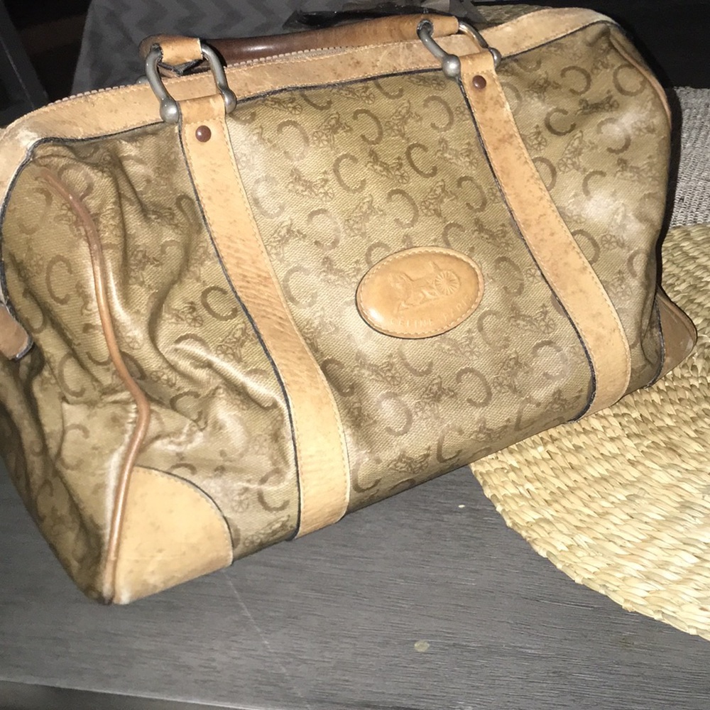 Vintage Celine Boston Bag